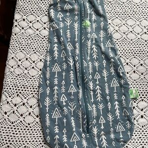 Ergobaby Blue and White Kids Pajamas Sleep Sack